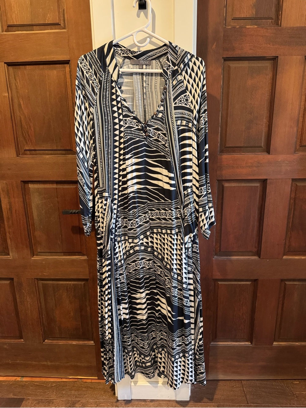TYSA Maxi dress black/white size 00